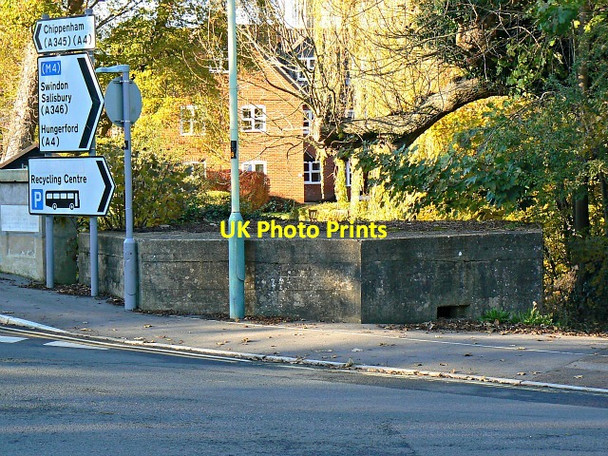 Photo 6"x4" Pillbox, George Lane, Marlborough Marlborough\/SU1869 c2012
