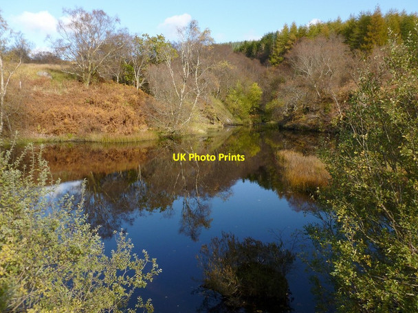 Photo 6"x4" Reservoir above Rhu Rhu\/NS2684 c2012