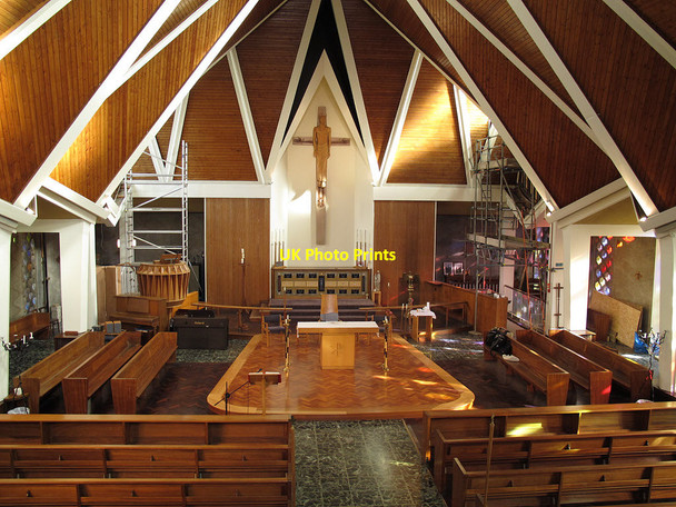 Photo 6"x4" Interior of St Paul's church, Newington Westminster c2012