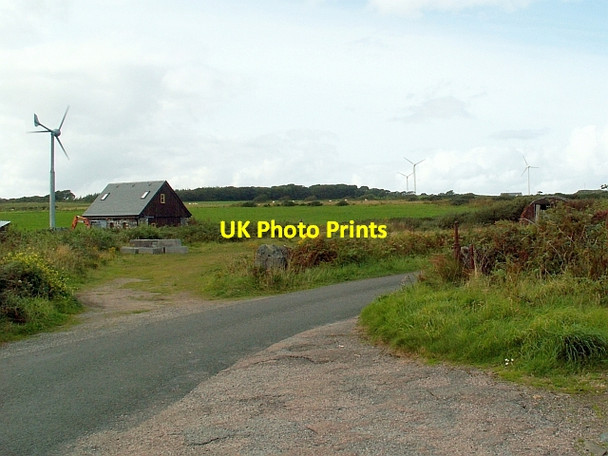 Photo 6"x4" Wind turbines Ardminish c2012
