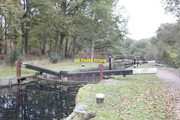 Photo 6"x4" Walking back past Lock 227 Pirbright Camp c2012