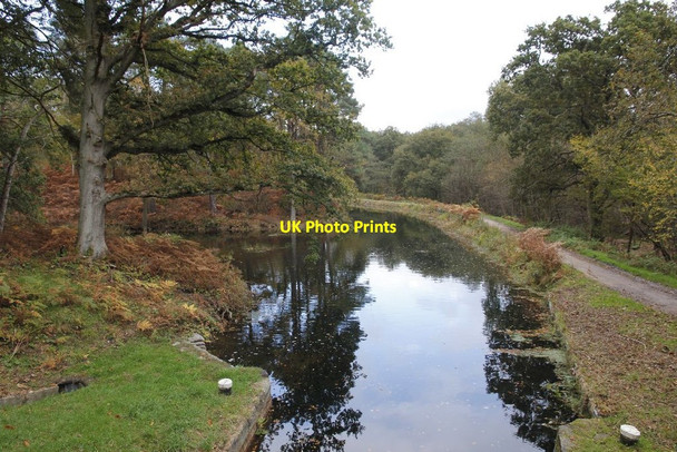 Photo 6"x4" The basin at Lock 27 Pirbright Camp c2012