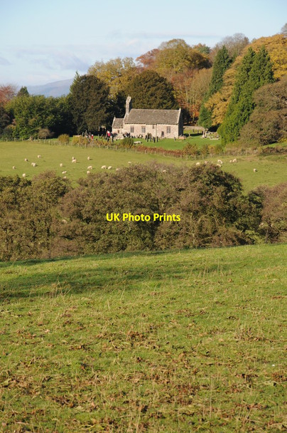 Photo 6"x4" Bettws Newydd church Bettws Newydd c2012
