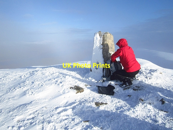 Photo 6"x4" Summit of Fionn Bheinn Fionn Bheinn c2012