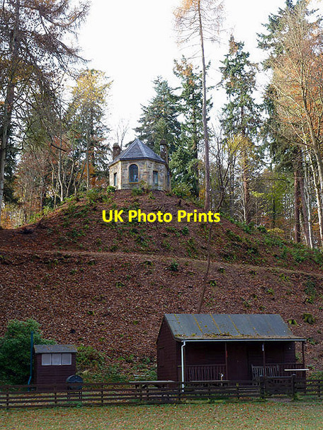 Photo 6"x4" A fishing hut at Old Melrose Bemersyde c2012
