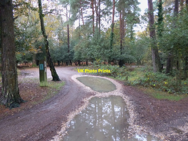 Photo 6"x4" Ober Corner Car Park North Weirs c2012