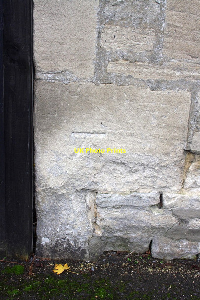 Photo 6"x4" Benchmark on Turnpike Cottage, #566 Banbury Road Cutteslowe c2012