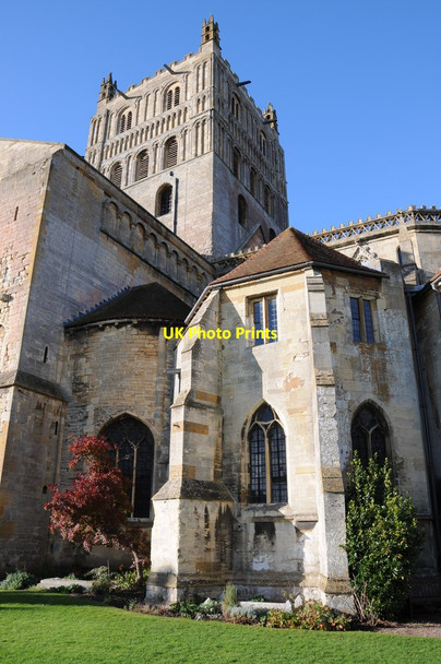 Photo 6"x4" Tewkesbury Abbey Tewkesbury c2012