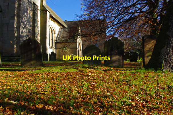 Photo 6"x4" Graveyard, All Saints Church, Helmsley Helmsley c2012