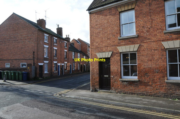 Photo 6"x4" East Street and Chance Street junction Tewkesbury c2012