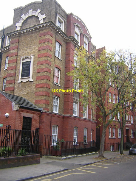 Photo 6"x4" Tonbridge Houses, Tonbridge St, Kings Cross London c2012