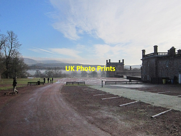 Photo 6"x4" Car park, Drumlanrig Castle Cairnpark\/NX8698 c2012