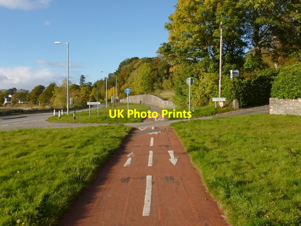 Photo 6"x4" Cycle path near Rhu Rhu\/NS2684 c2012