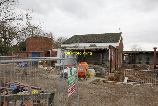 Photo 6"x4" Wrecked school Cholsey c2012