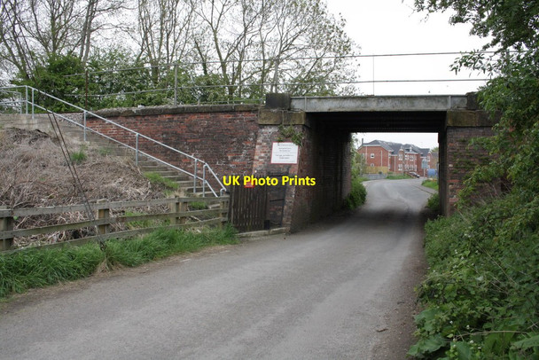 Photo 6"x4" Railway Bridge LEN 2-3, Springwell Lane Northallerton c2012