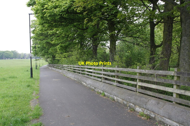 Photo 6"x4" Path along western boundary of Leazes Park Newcastle upon Tyne c2012