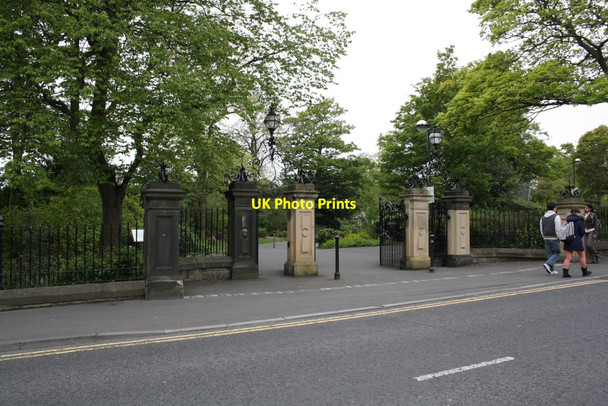 Photo 6"x4" Entrance to Leazes Park from Richardson Road Newcastle upon Tyne c2012