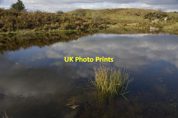 Photo 6"x4" Small unnamed tarn on Ellerside Beck Side\/SD3780 c2012