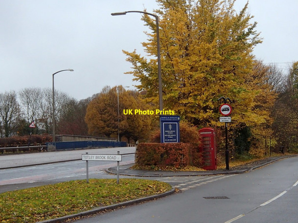 Photo 6"x4" Totley Brook Road by the A621 Abbeydale Park c2012