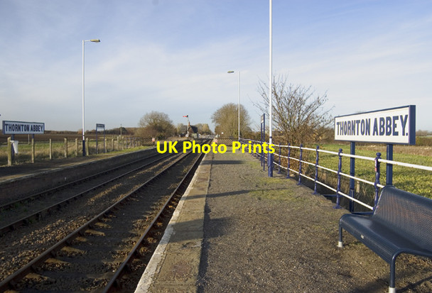 Photo 6"x4" Thornton Abbey Station South End\/TA1120 c2012