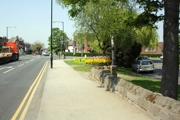 Photo 6"x4" Woodfield Road junction from Skipton Road (A59) Harrogate c2012