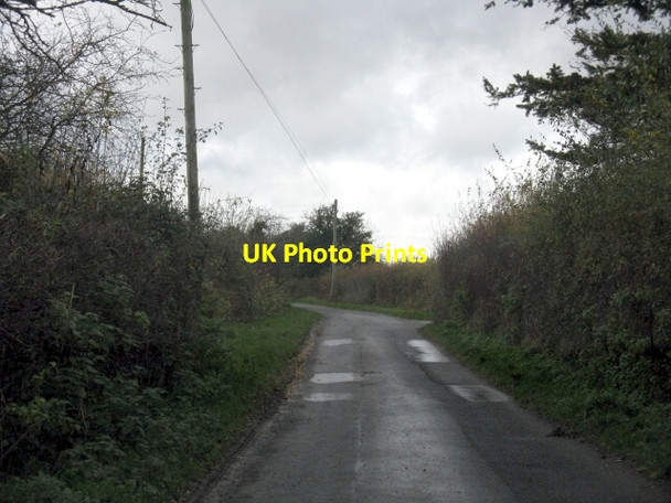 Photo 6"x4" Lane near Hardwicke Brake Elmstone Hardwicke c2012