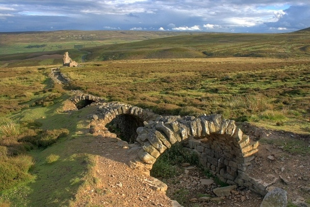 Photo 6"x4" Flue From Surrender Smelt Mill Kearton c2008