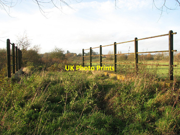 Photo 6"x4" Bridge on the Waveney Valley line Beccles c2012