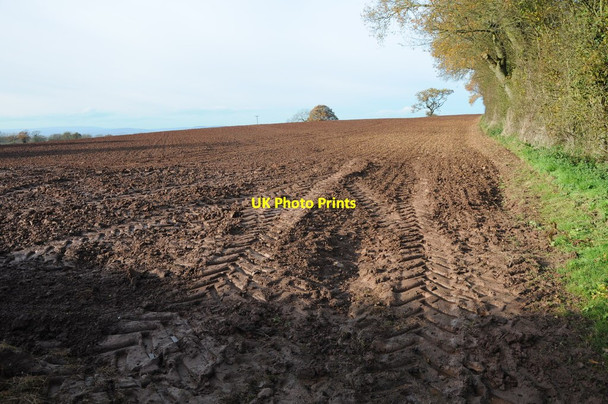 Photo 6"x4" Ploughed field near Marston Stannett Marston Stannett c2012