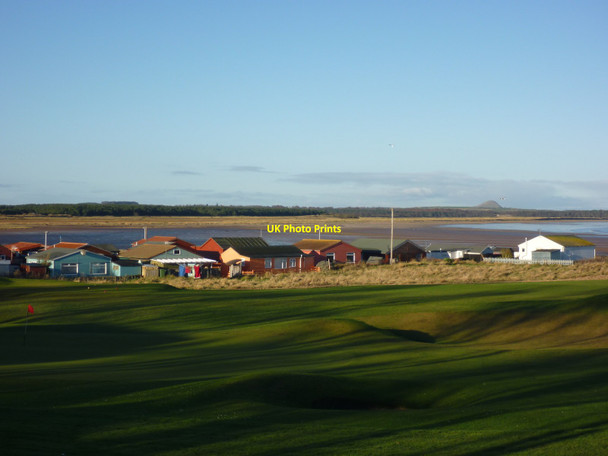 Photo 6"x4" East Lothian Landscape : Crumpled Green Baize at Winterfield Mains Dunbar c2012