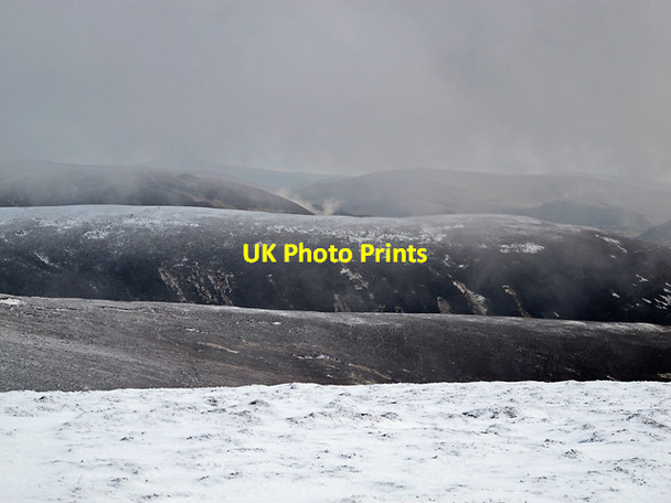 Photo 6"x4" South ridge of Glas Tulaichean Allt Clais Fhiodha c2012