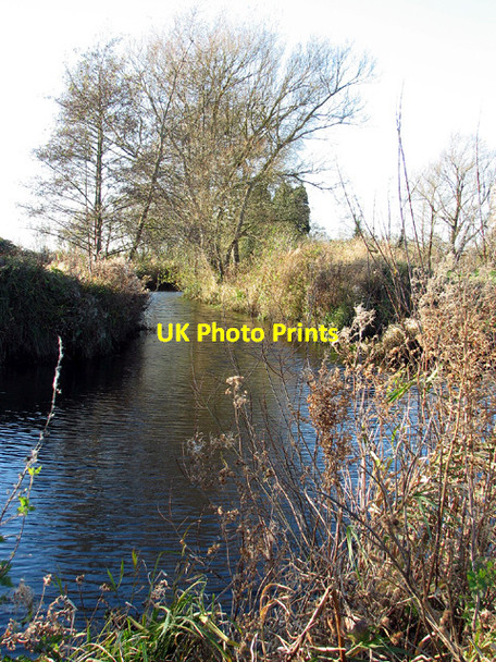 Photo 6"x4" View across Geldeston Dyke Geldeston c2012