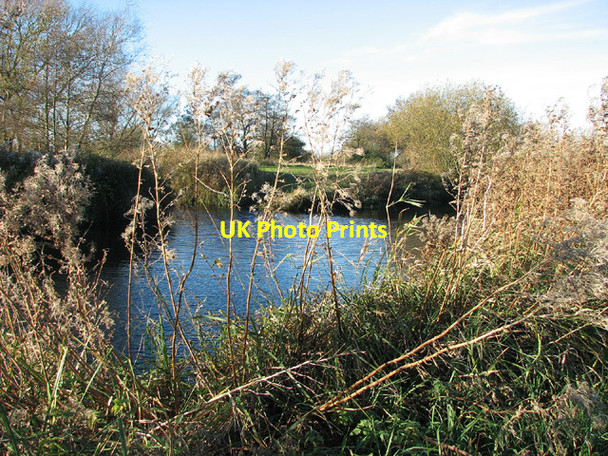 Photo 6"x4" View across Geldeston Dyke Geldeston c2012 P1