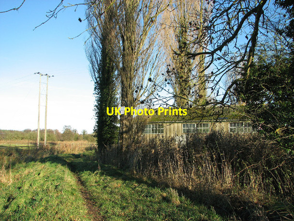 Photo 6"x4" Path along the River Waveney, Geldeston Geldeston c2012