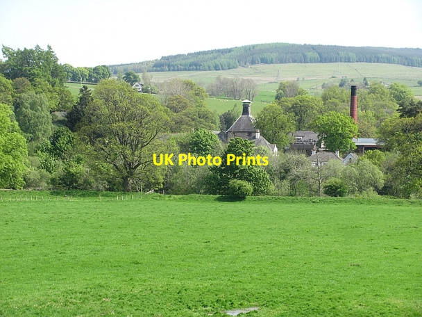 Photo 6"x4" Tay flood plain Aberfeldy c2012