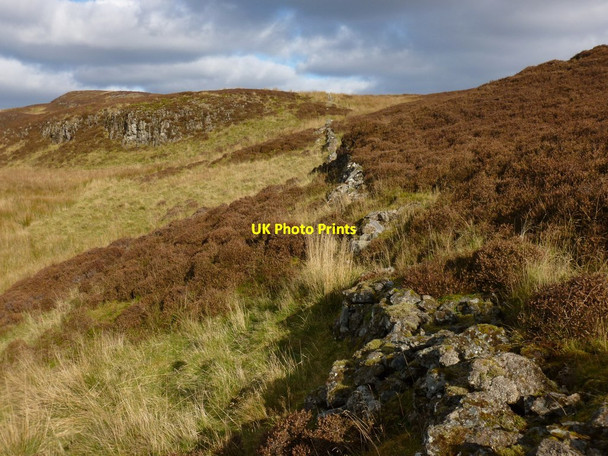 Photo 6"x4" Old dry-stone wall Milton\/NS4274 c2012