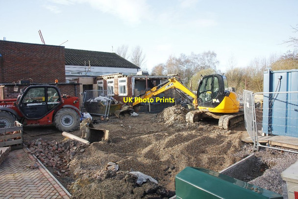 Photo 6"x4" Looks like a building site Cholsey c2012