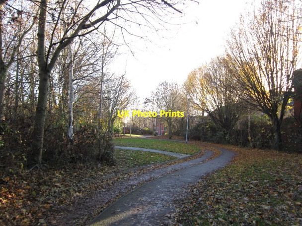 Photo 6"x4" Pathway in Sculcoates Play Area Kingston upon Hull c2012