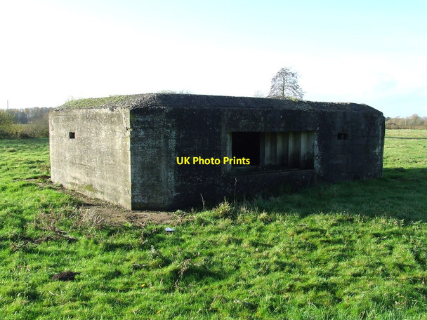 Photo 6"x4" WWII Pillbox Icklingham c2012