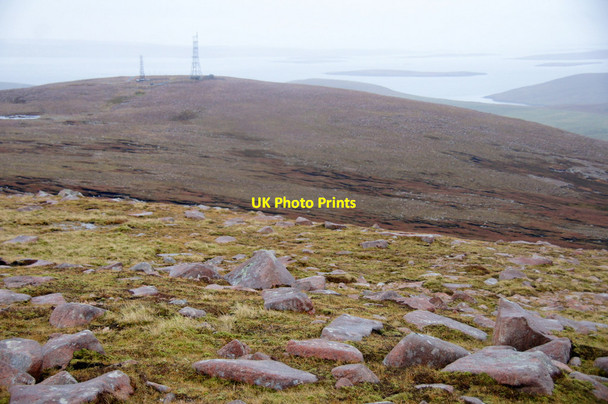 Photo 6"x4" Collafirth Hill from Roga Field North Collafirth c2012