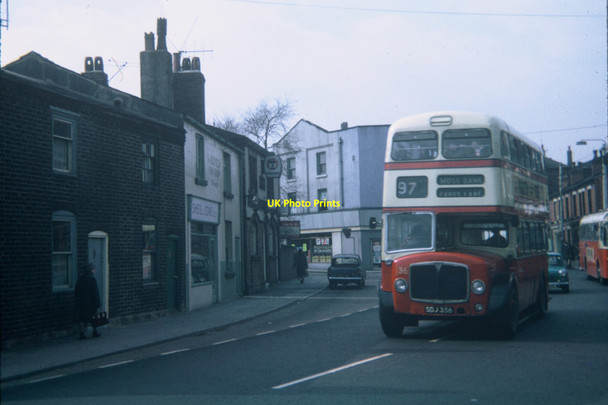 Photo 6"x4" A Double-decker Bus in Prescot Prescot c1971
