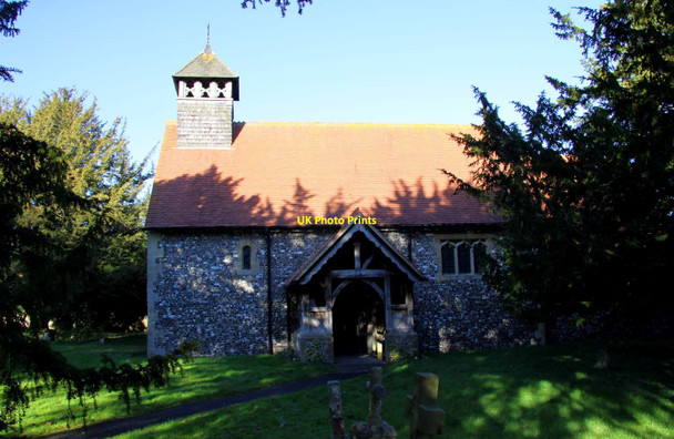 Photo 6"x4" St Mary the Virgin Church in Upton Upton\/SU5186 c2012