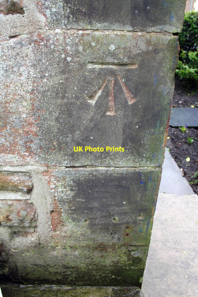 Photo 6"x4" Benchmark on Shandon House, Camp Road Maryport\/NY0336 c2012