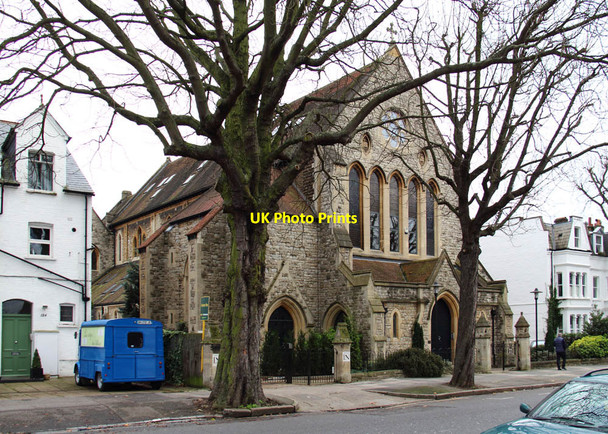 Photo 6"x4" Christ Church, Kew Road Richmond\/TQ1874 c2012