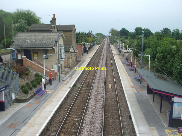 Photo 6"x4" Ashwell & Morden railway station, Hertfordshire Odsey c2009