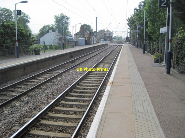 Photo 6"x4" Foxton railway station, Cambridgeshire Foxton\/TL4148 c2012
