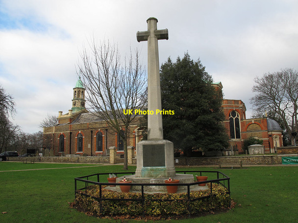 Photo 6"x4" War memorial on Kew Green Brentford c2012