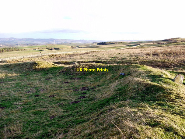 Photo 6"x4" Romano-British enclosed settlement, Brands Hill Middleton Hall\/NT9825 c2012