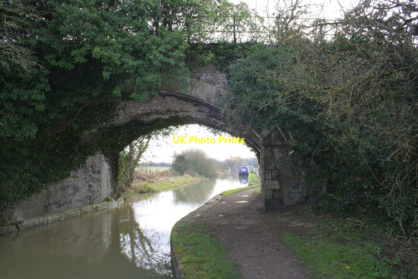 Photo 6"x4" Bridge of former railway over Oxford Canal Kidlington c2012