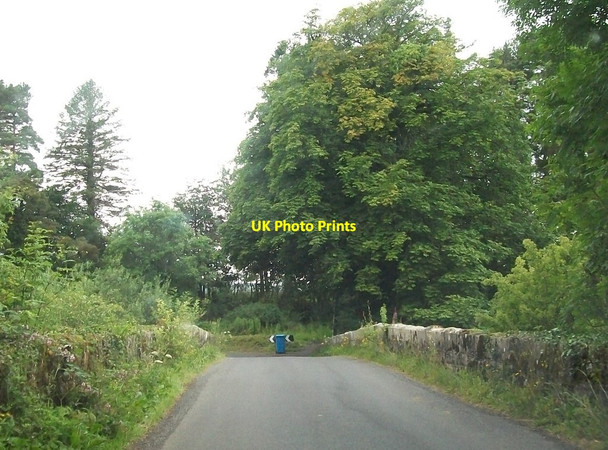 Photo 6"x4" Cloughbane Bridge over the Sillees River Boho c2012